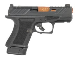 Shadow Systems SS-4011-B CR920 Elite 9mm Luger 13+1, 3.41" Bronze TICN Match Grade/Spiral Fluted Barrel, Black Nitride Optic Cut/Serrated/Window Cut