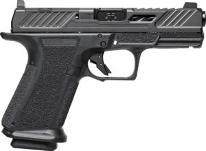 Shadow Systems SS1040CA MR920 Elite 9mm 10+1 Black Black Nitride Optic Cut/Serrated/Window Cut Stainless Steel Slide Black Black Interchangeable