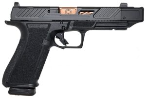Shadow Systems SS2239CA DR920P Elite 9mm 10+1 Bronze TICN Black Nitride Optic Cut/Serrated/Window Cut Stainless Steel Slide Black Black