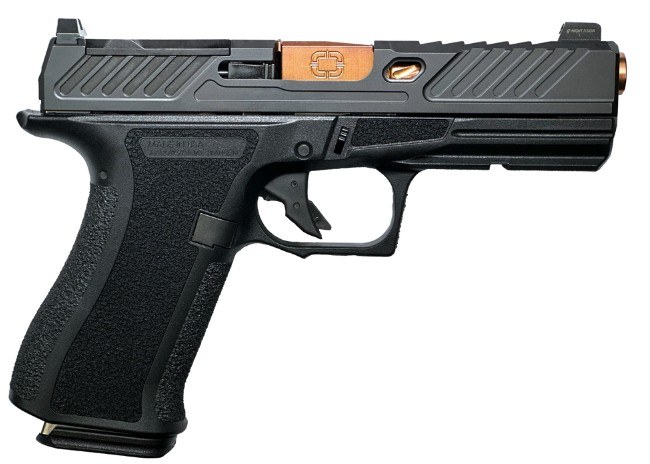 Shadow Systems CR920XL 9MM 4.18IN Bronze Barrel Black Frame or Black Frame 15-Round Green Tritium 1D SS-5027 - Image 2