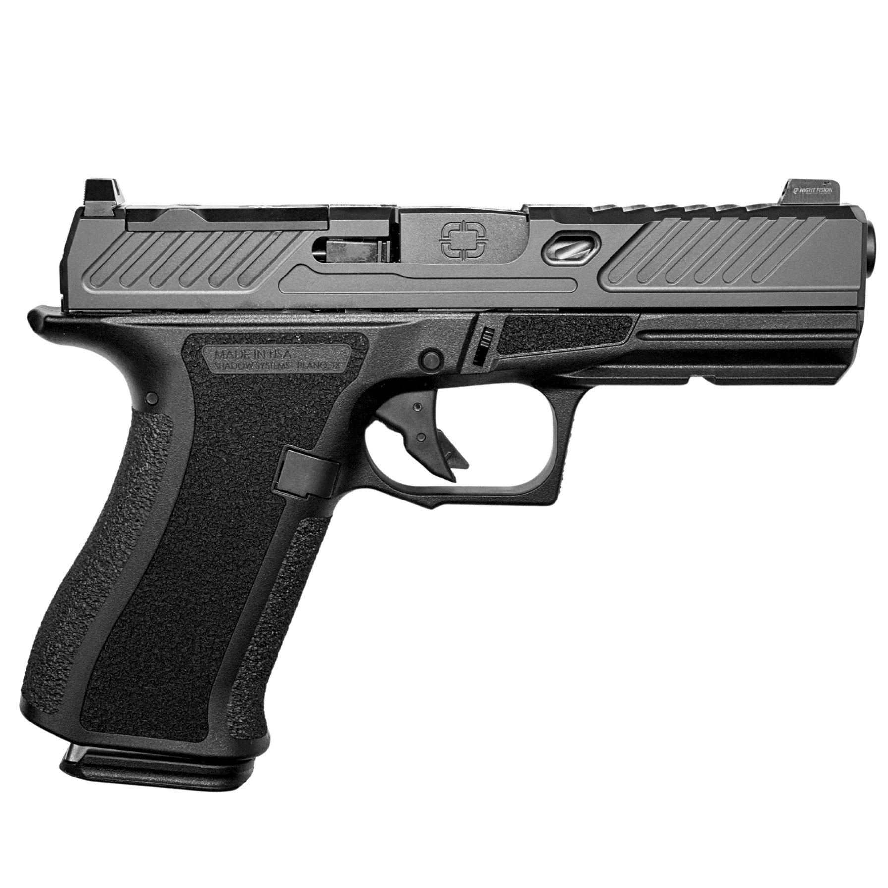 Shadow Systems CR920XL 9MM 4.18IN Black Barrel Black Frame or Black Frame 15-Round Green Tritium 1D SS-5028 - Image 4
