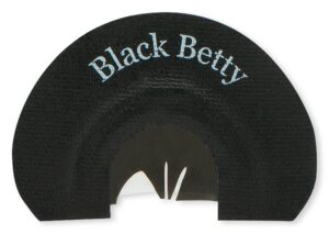 Rolling Thunder Game Call TC008-BB Black Betty Diaphragm Call 3 Reed Snake Tongue Cut Attracts Turkey Species