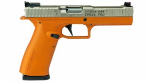 American Precision Firearms Strike One Ergal Pro Hga 9MM 5 in or Barrel Adjustable Sight Comp Trigger Orange 2/17-Round Magazine