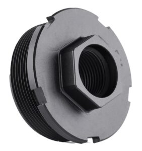 Dead Air LT303 HUB Direct Thread Mount 3/4"x24 4140 HT Alloy Steel Black Nitride