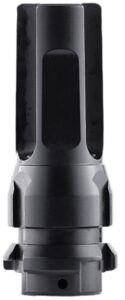 Dead Air DA305 KeyMo Flash Hider Black Nitride 4140 HT Alloy Steel 5/8"-24 Threads 2.70" OAL 30 Cal