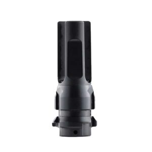 Dead Air DA307 KeyMo Flash Hider Black Nitride 4140 HT Alloy Steel 9/16"x24 LH Threads 2.70" OAL 30 Cal
