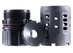Dead Air Pyro 2.0 Muzzle Brake Kit .30 Cal. Pyro Muzzle Brake with DA428KeyMo&Front Cap