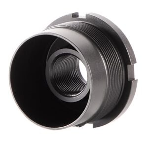 Dead Air DA410 Ghost Fixed Mount Black Cerakote 1/2"-28 Tpi