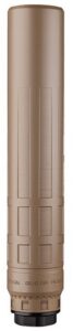 Dead Air Nomax 33 FDE .33 Caliber Silencer with Xemax Adapter & 5/8-24 DA150 Muzzle Brake