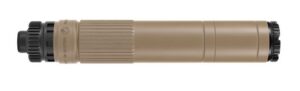 Dead Air Mojave 45 FDE Modular 45 Cal Gms Low Back Pressure Silencer with PB444 .578-28 Piston MOJAVE45FDE