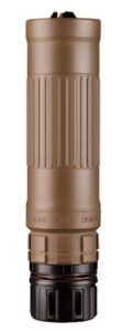 Dead Air Lazarus 6 FDE 6MM Silencer with Keymo Adpater & DA115 1/2-28 Keymicro 3 Prong Flash Hider