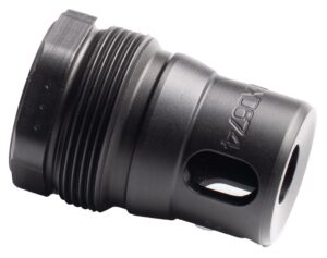 Dead Air RXD674 XRF Xeno Rimfire Muzzle Brake Black Nitride 17-4PH Stainless Steel 1/2"x28 Threads 1.16" OAL 0.81" Diameter