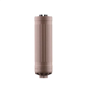 Dead Air Defense CT5P Patrol 5.56 FDE Triskelion Gms Low Back Pressure Silencer 1/2-28 Direct Thread CT5PDTFDE0528