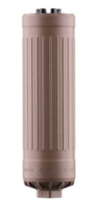 Dead Air Defense CT5P Patrol 5.56 FDE Triskelion Gms Low Back Pressure Silencer 5/8-24 Direct Thread CT5PDTFDE5824