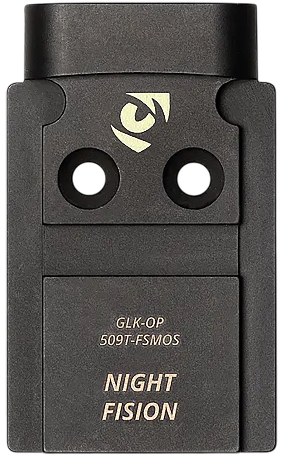 Night Fision GLKOP509TFSMOS Black Stainless Steel Fits Holosun 509t Compatible with Glock MOS