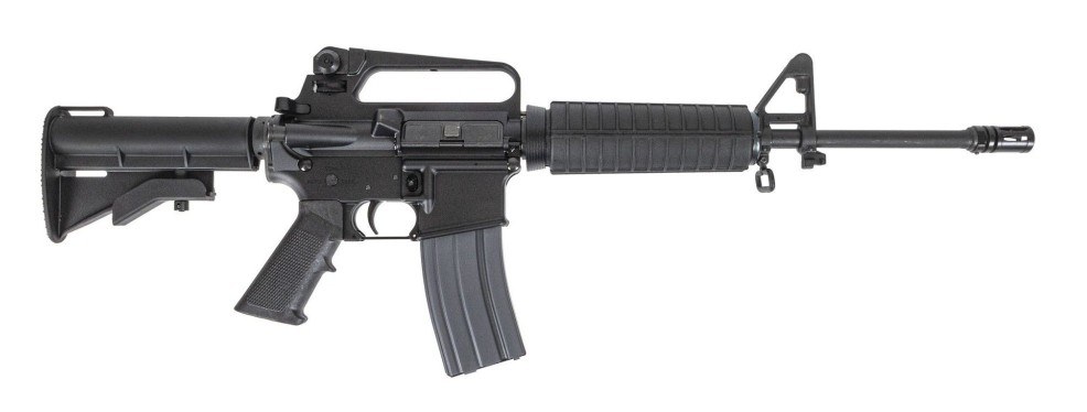 H&R Government Carbine A2 Rifle 556mm 14.7in Pinned to 16in Pencil Barrel 30-Round Black