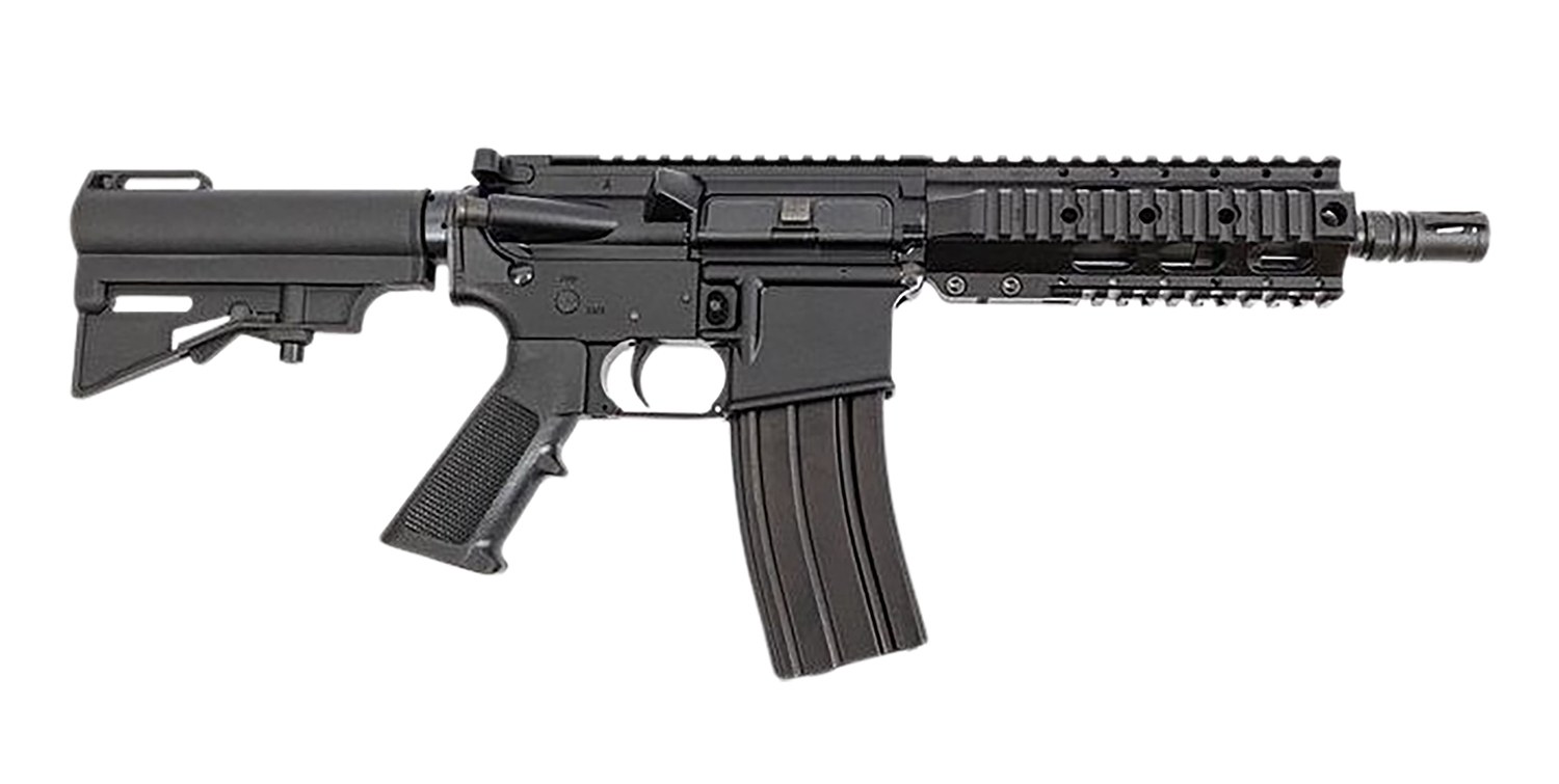 Dpms Kitty Kat 5.56 Nato 7.5IN Barrel 30-Round A4 Quad Rail with Brace DP51655207131