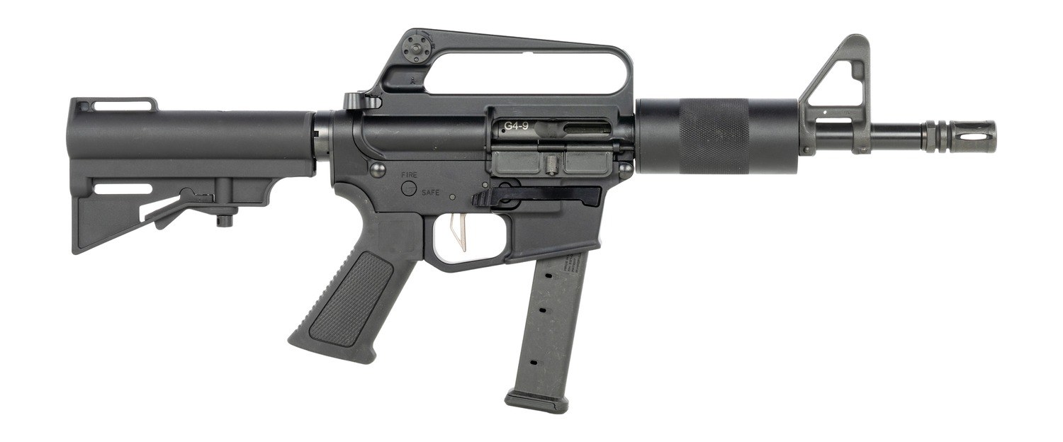 Dpms Kitty Kat G9 Pistol 9MM 8IN Barrel 33-Round Black Tb Tube Handguard Blade Brace Glock-Style Magazine DP51655227863