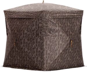 Rhino 180 MBL-180 Degree See Through Blind with Double Mesh Mossy Oak Bottomland 150D