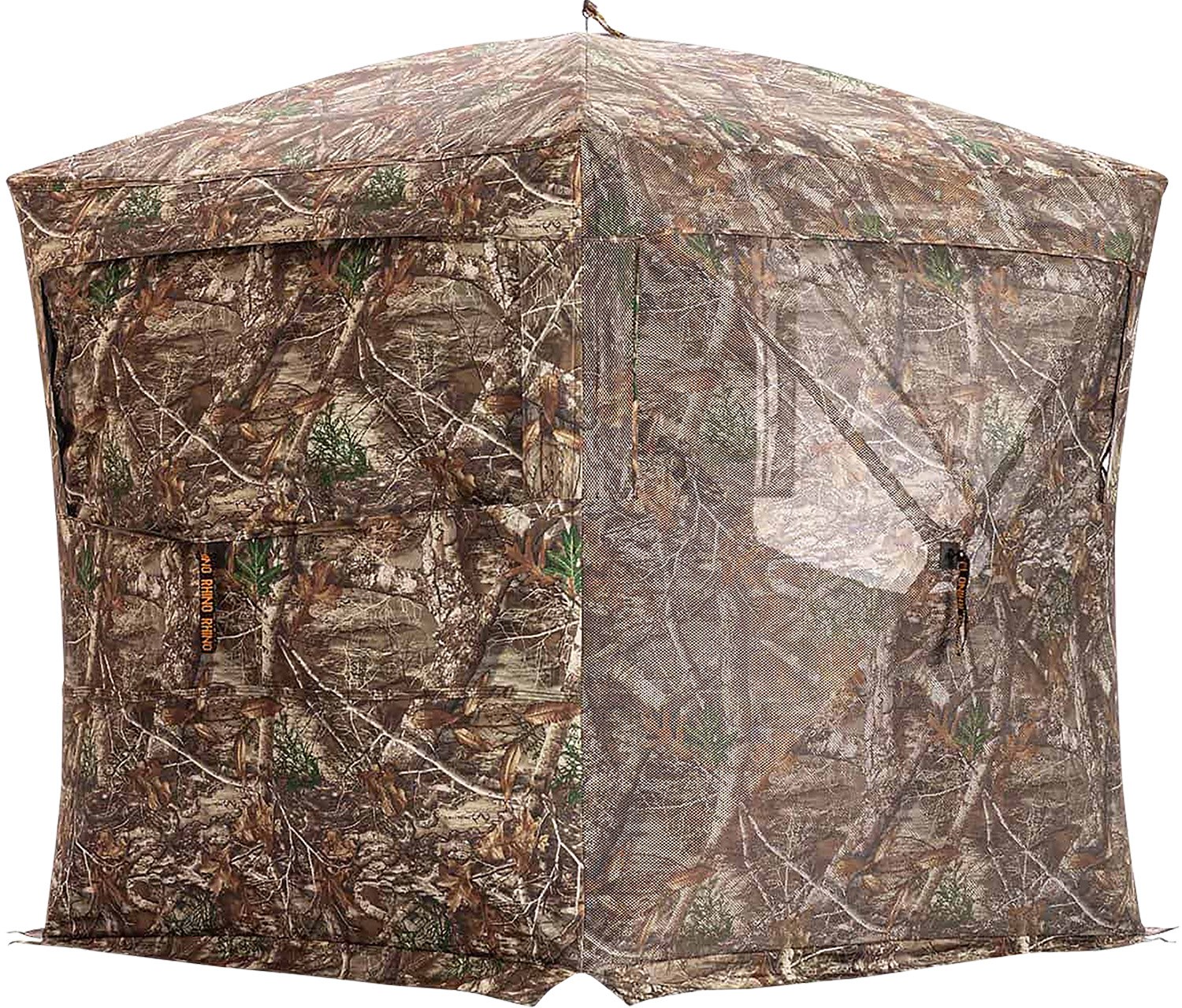 Rhino 180 Pro FD MOC-180 See Through Blind with Full Size Door-Mossy Oak