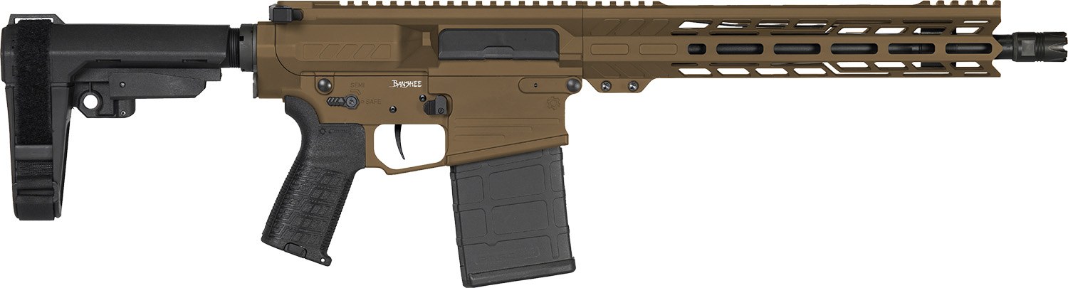 CMMG 33A030C-MB Banshee MK3 8.6 Blackout 20-Round 12.50" Black Nitride 11" M-LOK Handguard 7075-T6 Aluminum CMMG Zeroed Grip