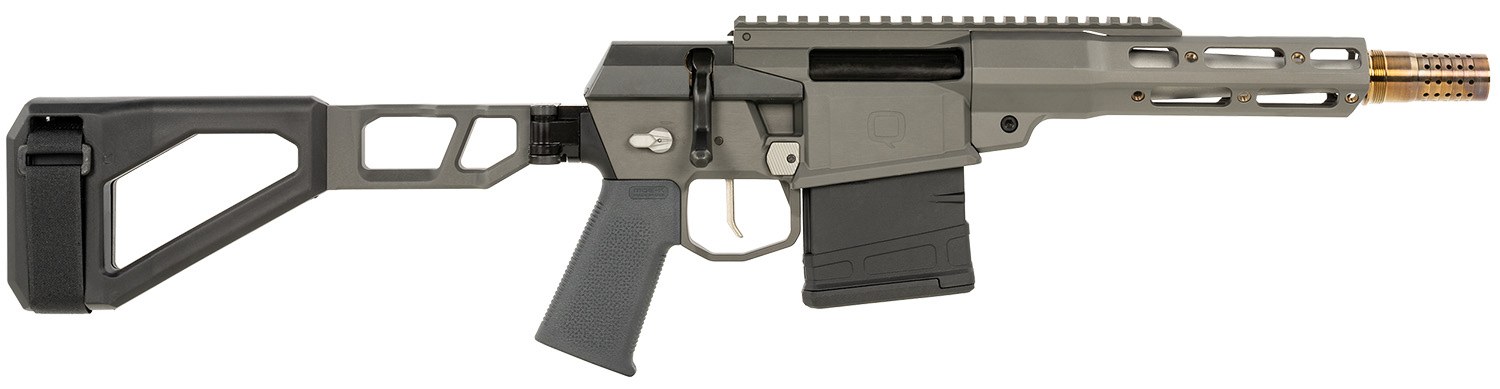 Q the Fix 8.6 Blackout 8IN Barrel 1IN 13 Twist Pistol with Brace Black Accents FIX-86-8IN-PISTOL