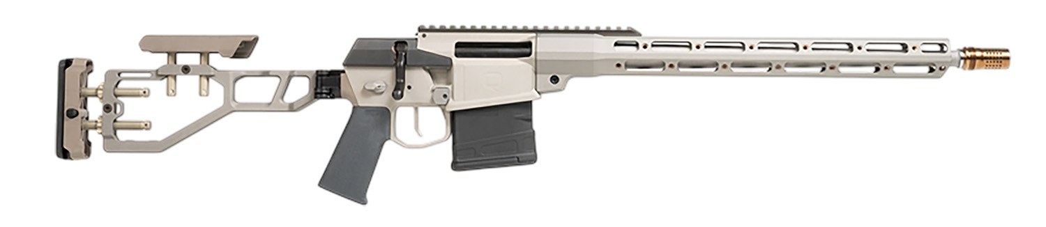 Q the Fix 6.5CM 16IN Barrel 10-Round Magazine 1 IN7 Twist Rifle with Bottle Rocket Gray Accents Ca Compliant FIX-6.5-16IN-GRY-BR