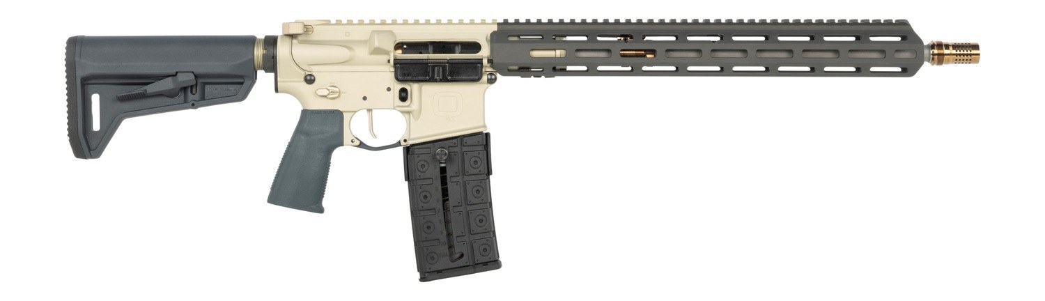 Q LLC Sugar Weasel *CA Compliant 300 Blackout 10+1 16" Clear Anodized Cerakote Aluminum Receiver with Picatinny Rail, M-LOK Handguard, CMOE SL-K Black