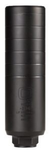 Q Lil Drop Kick 6.5 Creedmoor Suppressor Ss 1.75IN OD X 5.9IN L with Rearend Muzzle Device