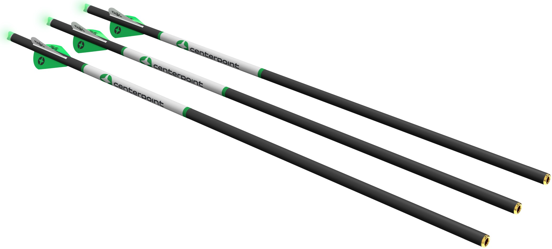 Centerpoint C1013 Crossbow Arrows 400 Grain 20" 3 Pack - Image 2