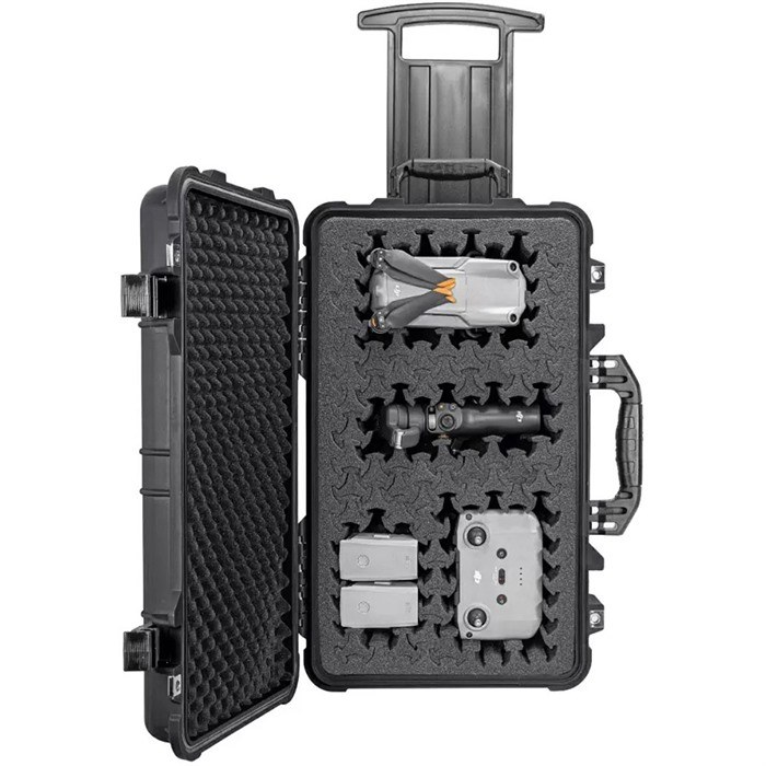 22'' Carry-On Roller Hard Case with Ragar Foam Insert 22'' Carry-On Roller Hard Case with Ragar Foam Inserts Black
