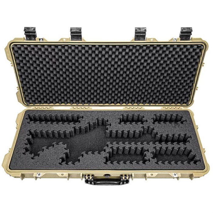 38'' Hard Rifle Case 38'' with Ragar Foam Insert 38'' Hard Rifle Case with Ragar Foam Insert Tan