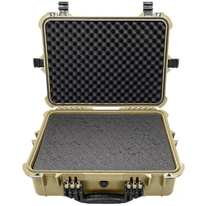 20'' Large Hard Gear Case with Ragar Foam Inserts 20'' Large Hard Gear Case with Ragar Foam Inserts Tan