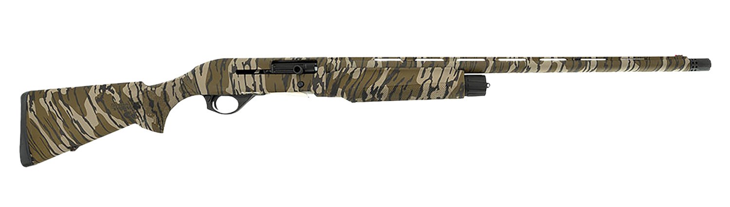 Spandau Arms 21000191 S2 12 Gauge Semi-Auto 3" 3- 2.75" Shells 24" Overall Mossy Oak Bottomland Vent Rib Barrel, Drilled & Tapped Receiver, Fixed