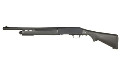 Tokarev USA 21000431 TSA 12 Gauge Semi-Auto 3" 4+1 18.50" Black Heat Shield Barrel, Black Aluminum Drilled & Tapped Receiver, Fixed Black