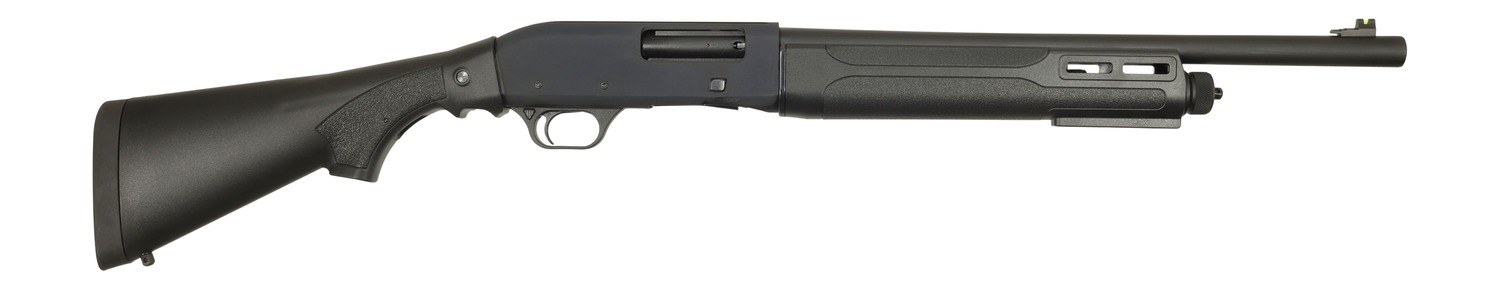 Tokarev USA 21000431 TSA 12 Gauge Semi-Auto 3" 4+1 18.50" Black Heat Shield Barrel, Black Aluminum Drilled & Tapped Receiver, Fixed Black - Image 5