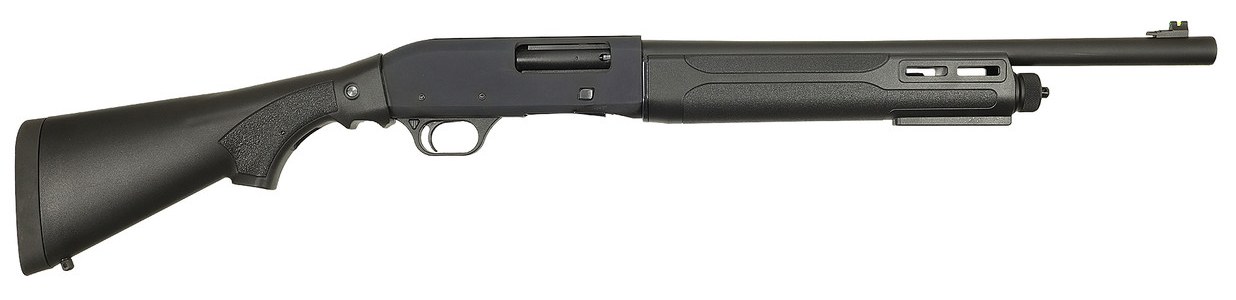 Tokarev USA 21000431 TSA 12 Gauge Semi-Auto 3" 4+1 18.50" Black Heat Shield Barrel, Black Aluminum Drilled & Tapped Receiver, Fixed Black - Image 6