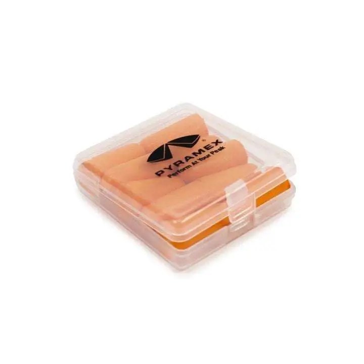Pyramex 5 Pair Disposable Uncorded Disposable Earplugs with Case NRR 32dB