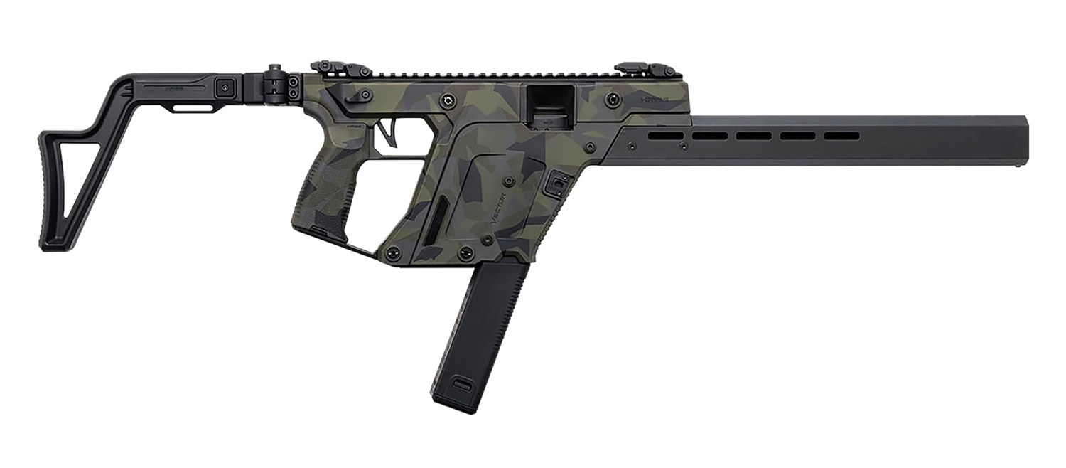 Kriss USA KV103CWD00 Vector SDP Gen3 10mm Auto 33+1 16" Black Nitride Threaded Barrel, Picatinny Rail Receiver, M-LOK Handguard, Adjustable Folding
