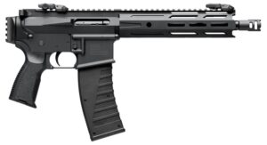 Kriss USA DM22P26BL25 DMK22P 22 LR 25+1 10.50" Black Threaded Barrel, Matte Black Picatinny Rail Receiver, Picatinny Rail Rear, Black Polymer Grip