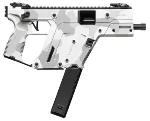 Kriss USA KV103PAD00 Vector SDP Gen3 10mm Auto 33+1 5.50" Black Nitride Threaded Barrel, Arctic Delta Cerakote Receiver with Picatinny Rail, Rear