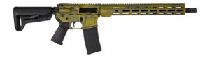 Shark Coast Tactical SCC101921BAZJ Bazooka Joe 5.56 NATO 30+1 16" Black Melonite Threaded Barrel, Aluminum Receiver with Picatinny Rail, M-LOK