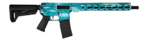 Shark Coast Tactical SCC101969ABRZCC Anime-15 *CA Compliant 5.56 NATO 10+1 16" Black Melonite Threaded Barrel, Aluminum Receiver with Picatinny Rail