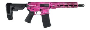 Shark Coast Tactical SCC06254APK-P Anime-15 Pink 5.56 NATO 30+1 10.50" Black Nitride Threaded Barrel, Pink Cerakote Aluminum Receiver with Picatinny