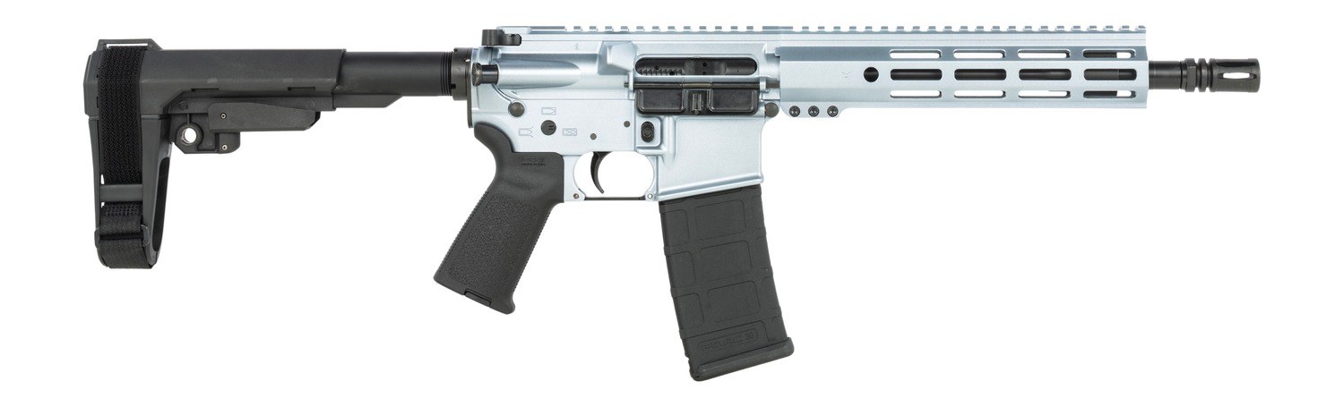 Shark Coast Tactical SCC07114AGC-P Arctic Gun Candy 5.56 NATO 30+1 10.50" Black Nitride Threaded Barrel, Aluminum Receiver with Picatinny Rail, M-LOK