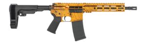 Shark Coast Tactical SCC07329TOPOR-P Topography 5.56 NATO 30+1 10.50" Black Nitride Threaded Barrel, Aluminum Receiver with Picatinny Rail, M-LOK