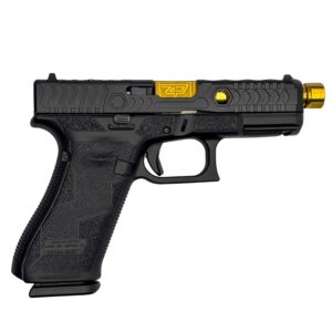 Glock 45V C4 Kavorka 9MM Gold Threaded Barrel 17-Round or PV4550203KVBLK Camfour Exclusive