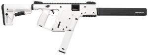 Kriss USA KV45CAP20 Vector CRB Gen2 45 ACP 30+1 16" Black Nitride Threaded Barrel, Alpine Cerakote Picatinny Rail Aluminum Receiver, Alpine White