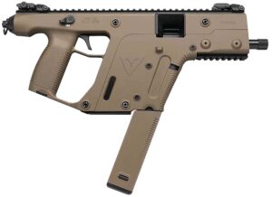 Kriss USA KV10PFD20 Vector SDP Gen2 10mm Auto 33+1 5.50" Black Nitride Threaded Barrel, Flat Dark Earth Picatinny Rail Receiver, FDE Polymer Grip