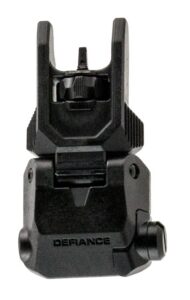 Kriss USA Defiance Front Flip-Up Sight DA-FSBL00, Black Steel